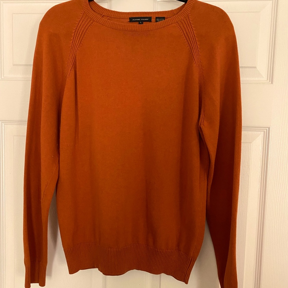 Jeanne Pierre Pullover Sweater size L